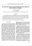Báo cáo " Kết tinh phân đoạn axit béo không no nhiều nối đôi từ dầu cá trích và cá basa "