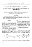 Báo cáo " Lắng đọng hóa học cácbon từ pha hơi (CVD) vào vật liệu graphit lỗ xốp nanomet tạo pyrographit tỷ trọng cao "