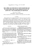 Báo cáo " Ảnh hưởng của thời gian và nhiệt độ đến hiệu quả ức chế ăn mòn thép cacbon bởi natri silicat và natri phot phat trong nước đã khử oxi "