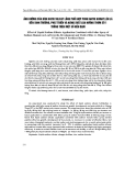 Báo cáo " Ảnh hưởng của bón natri silicat lỏng phối hợp phun natri humat lên lá đến sinh trưởng, phát triển và năng suất lúa Hương thơm số 1 trồng trên một số nền đạm " 