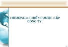 Tài liệu về chiến lược cấp công ty