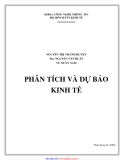 Phân tích và dự báo kinh tế