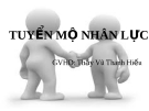  Kinh nghiệm tuyển mộ nhân lực