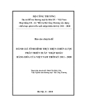 Luận văn:ĐÁNH GIÁ TÌNH HÌNH THỰC HIỆN CHIẾN LƯỢC PHÁT TRIỂN XUẤT NHẬP KHẨU HÀNG HÓA CỦA VIỆT NAM THỜI KỲ 2011 – 202