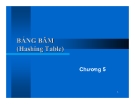 BẢNG BĂM (Hashing Table)