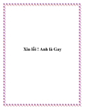 Xin lỗi ! Anh là Gay