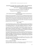 Ảnh hưởng của dạng thức ăn (lỏng và khô) và kiểu chuồng (kín và hở) đến tốc độ sinh trưởng của lợn thịt  