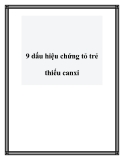 9 dấu hiệu chứng tỏ trẻ thiếu canxi