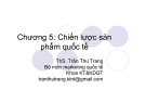 Chiến lược phân loại sản phẩm quốc tế