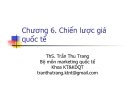 Chiến lược giá quốc tế và các phương thức đạt mục tiêu