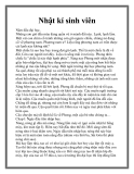 Nhật kí sinh viên