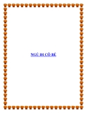 NGỦ ĐI CÔ BÉ
