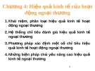 Hiệu quả kinh tế của hoạt động ngoại thương