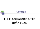 BÀI GIẢNG THỊ TRƯỜNG ĐỘC QUYỀN HOÀN TOÀN