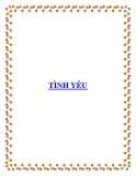 TÌNH YÊU.Anh ôm cô thật chặt