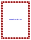 KHI BÓNG LÊN RỔ