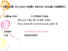   Lý thuyết vận tải hàng không