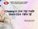 Lý thuyết giá trị thời gian của tiền tệ 