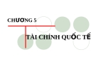 Tài chính quốc tế và vai trò trong kinh tế