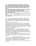 7 Câu hỏi Sinh lý thực vật