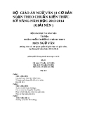 GIÁO ÁN NGỮ VĂN 11 CHUẨN KIẾN THỨC KỸ NĂNG MỚI NGỮ VĂN 11 ĐẦY ĐỦ CHI TIẾT ĐÃ GIẢM TẢI 2013-2014