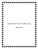 Microsoft hỗ trợ "khai tử" 30.000 máy tính Windows XP
