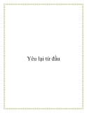 Yêu lại từ đầu