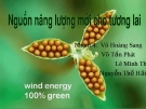 Nguồn năng lượng mới cho tương lai