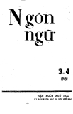 Vài nhận xét về đặc điểm ngữ pháp của các từ phụ cho động từ trong tiếng Việt qua một số văn bản thế kỷ XVII của giáo hội Thiên Chúa