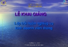 BÀI GIẢNG Tổng quan viễn thông - TT Viến Thông Điện Lực Nam Định