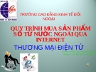 QUY TRÌNH MUA SẢN PHẨM SỐ TỪ NƯỚC NGOÀI QUA INTERNET