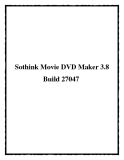 Sothink Movie DVD Maker 3.8 Build 27047