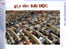 GIÁO DỤC ĐẠI HỌC - Giáo dục đại học thế giới và Việt Nam Bài 1