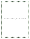 Thiết kế biệt thự kiểu Pháp cổ trên diện tích 400m2
