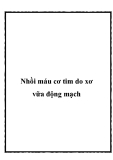 Nhồi máu cơ tim do xơ vữa động mạch