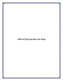 Thiết kế biệt thự kiến trúc Pháp