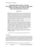 Báo cáo " HOÀN THIỆN CÔNG TÁC QUẢN LÝ TÀI CHÍNH THEO HƯỚNG TỰ CHỦ CÁC TỔ CHỨC KHOA HỌC CÔNG NGHỆ TRONG CÁC TRƯỜNG ĐẠI HỌC KHỐI KỸ THUẬT TRỰC THUỘC BỘ GIÁO DỤC VÀ ĐÀO TẠO"