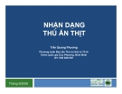 Nhận dạng thú ăn thịt