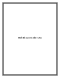 Thiết kế nhà trên đất 4x20m