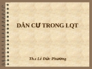 Dân cư trong Liên Hiệp Quốc