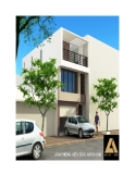 Thiết kế nhà trên đất 5 x 11,7m 
