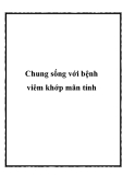 Chung sống với bệnh viêm khớp mãn tính