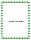 9 bài thuốc chữa táo bón