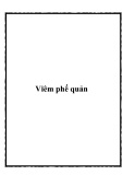 Tài liệu: Viêm phế quản