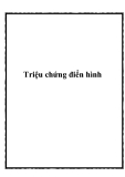 Triệu chứng điển hình