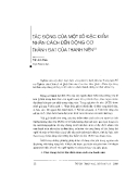 Báo cáo " Tác động của một số đặc điểm nhân cách đến động cơ thành đạt của thanh niên"