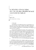 Báo cáo " Sự thích ứng với hoạt động học tập của sinh viên năm thứ nhất người dân tộc thiểu số" 
