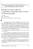 Báo cáo " Nghiên cứu tâm lý trẻ em có bố mẹ ly hôn bằng trắc nghiệm vẽ tranh gia đình"