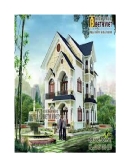 Nhà 4 tầng kích thước 5,35 x 9,4 m