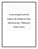 6 cách sử dụng Fresh Web Explorer để cải thiện các nỗ lực tiếp thị của bạn - Whiteboard Friday Seomoz